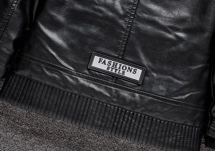 

Children's Plus velvet Warm PU Leather jackets boys thicker warm locomotive Outerwear modis kids Winter leather jackets Y2551