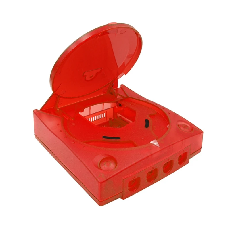 

For SEGA Dreamcast DC Retro Video Game Console Transparent BoxesReplacement Plastic Shell Translucent CaseF