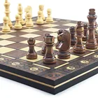 Шахматы Chesse, шахматы 3 в 1, деревянные, складные, для путешествий