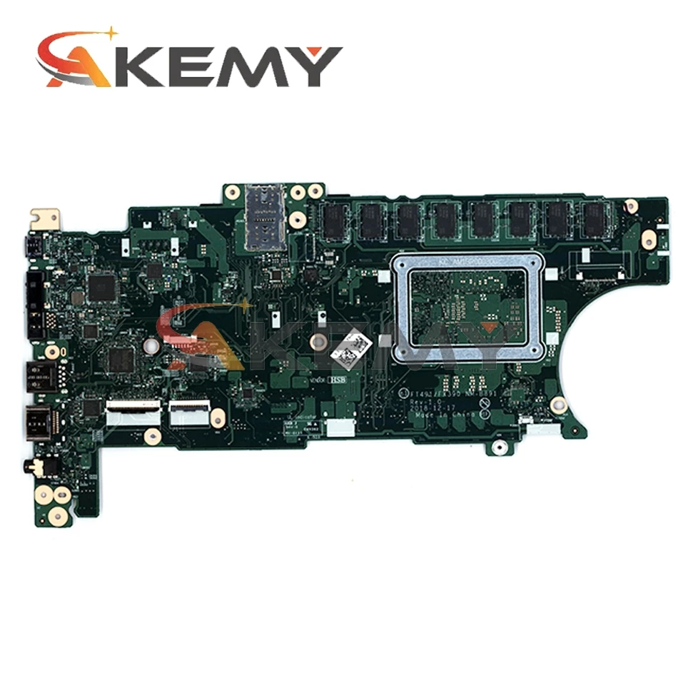 nm b891 for thinkpad t490s laptop motherboard ft491fx390 nm b891 with i5 8265u8365u 8gb ram original 100 fully tested free global shipping