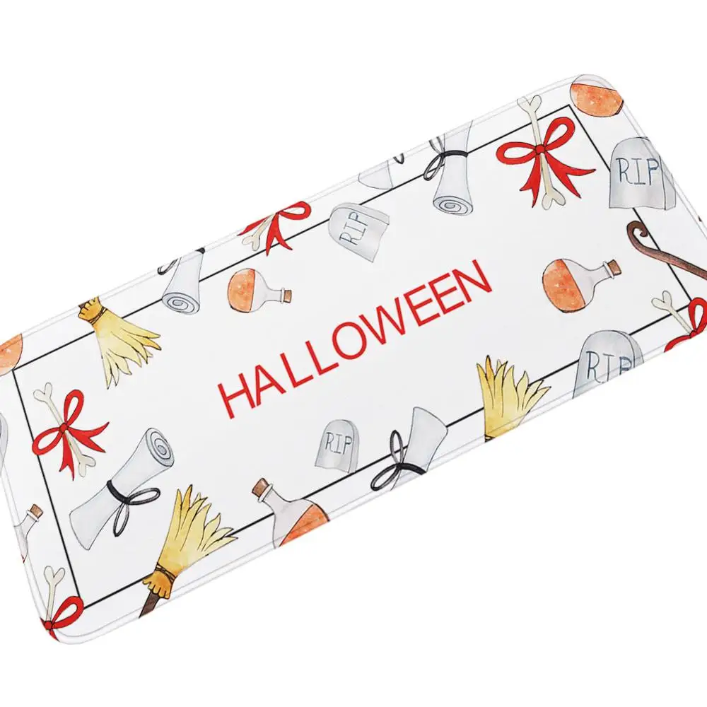 Фланелевый напольный коврик с эффектом памяти для Хэллоуина|Коврик| |