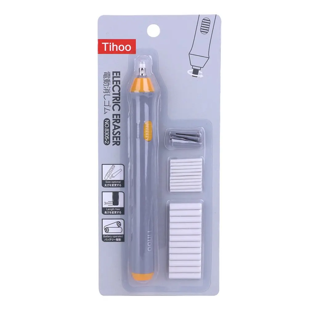 

Office School Students Electric Eraser for Sketch Writing Drawing Battery Powered Electric Eraser Students Stationery Gift