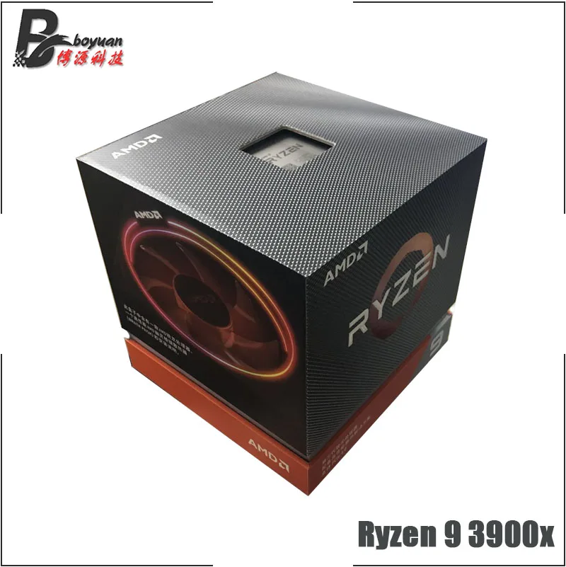 Процессор AMD Ryzen 9 3900X R9 3 8 ГГц двенадцатиядерный 24 поточный процессор 7NM L3 = 64M 100