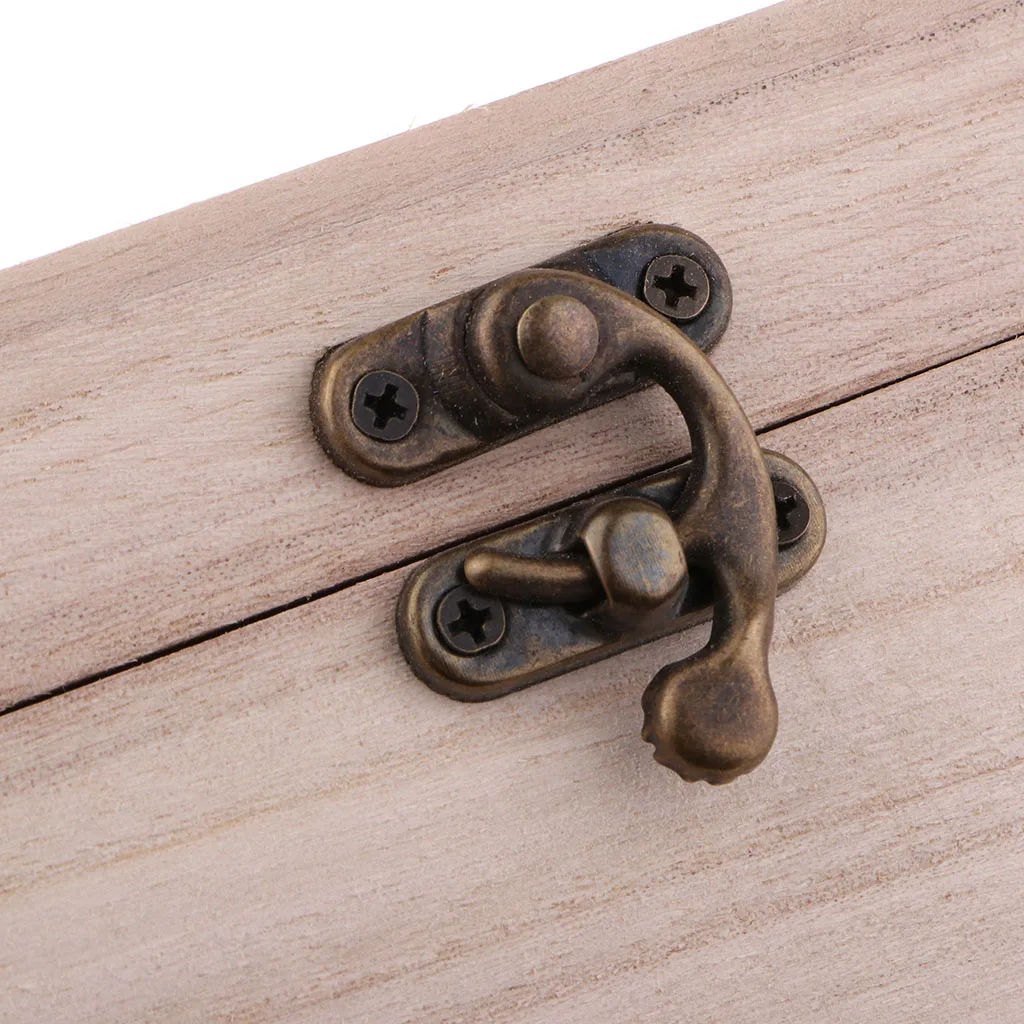 Handmade Long Wooden Box Natural Wood Storage-Rectangular Boxes for | Дом и сад