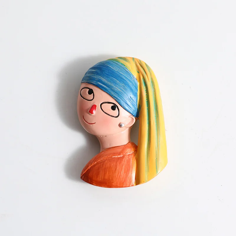 Магнит на холодильник в скандинавском стиле ins креативное украшение 3d персонажи