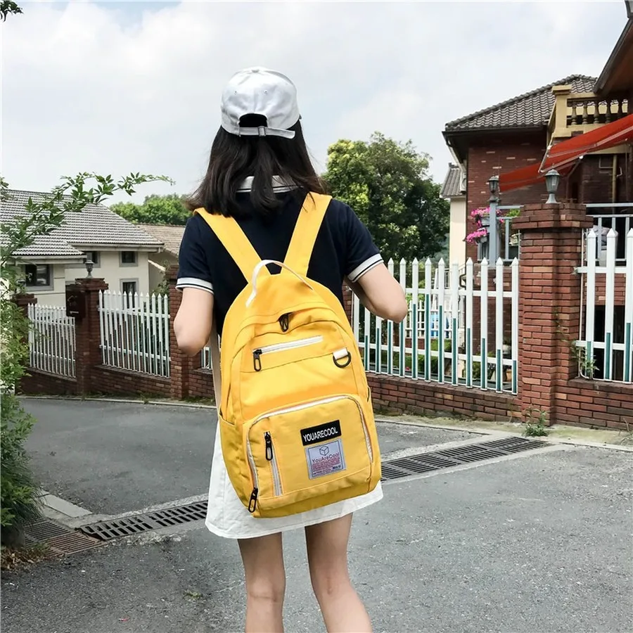 Повседневный водонепроницаемый студенческий школьный письмо наклейка женский