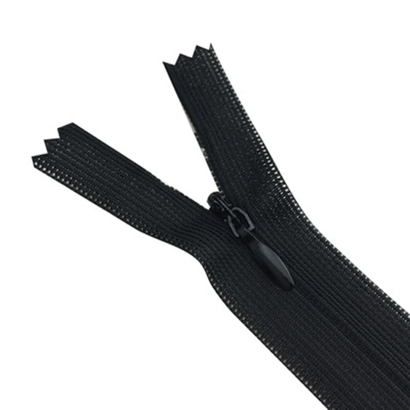 Оптовая продажа 50 шт./лот белый/черный/белый цвет 3 #20 см 25 30 нейлоновые невидимые