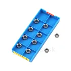 10 шт. RCGT0803MOE AK H01 круглая карбидная вставка фреза торцевая фреза Алюминиевый Токарный Инструмент фрезерные лезвия CNC металлический токарный инструмент