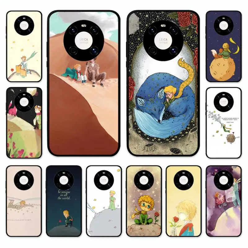 

The Little Prince Cartoon Phone Case For Huawei Nova 7 Se 5 3i 3e 3 2 5i Mate 10 20 Lite 30 40 Pro 20x 9 Cover