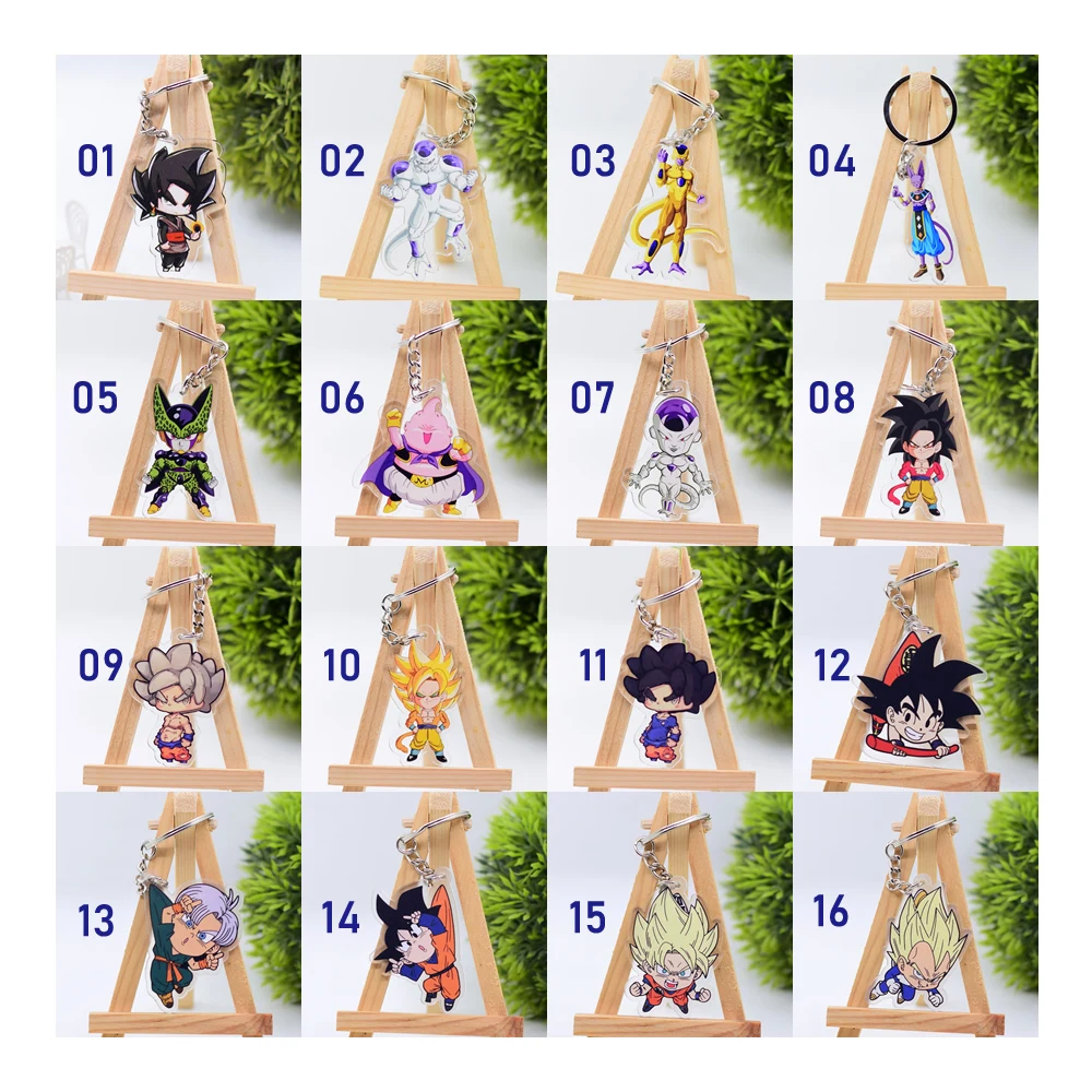 Group J Горячая Распродажа аниме-брелок для ключей Chibi брелок 1 шт. Высокое качество Мультфильм брелок аксессуары амулеты акриловая подвеска часть одна - Цвет: Group J
