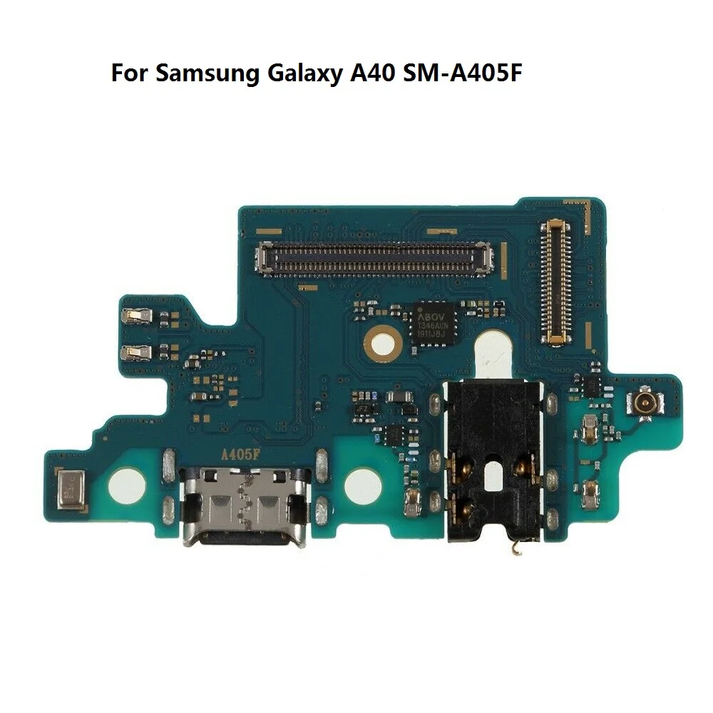 A40 A405F Original Гибкий кабель для зарядки и порта для samsung Galaxy A10 A105F/A20 A205F/A30 SM-A305F/A40 A405F/A50 A505F/A60 A606F/A70 - Цвет: A40 A405F Original