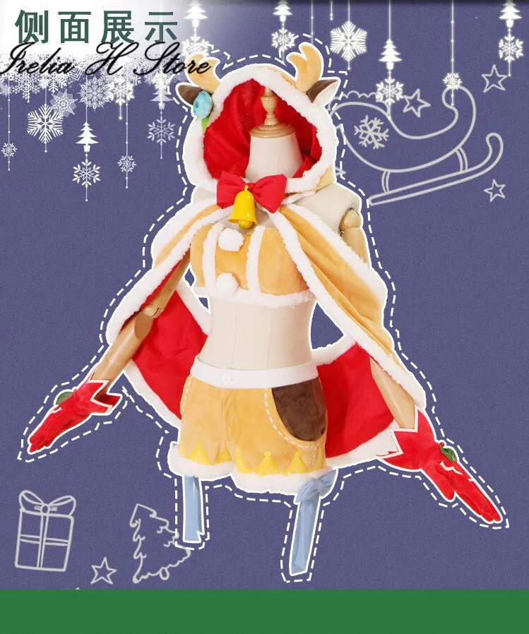 Женский костюм для косплея Re: Life in a different world from zero Christmas tree elk Lam Rem сексуальный на