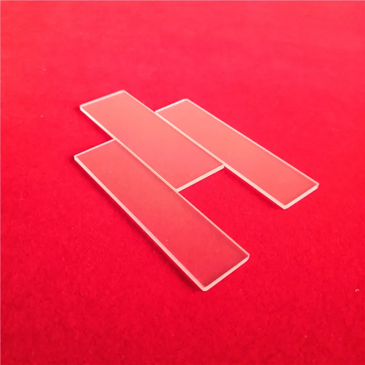 

Clear Quartz Slide 75*25*2mm
