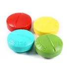 4 сетки Отсек Таблетки Коробка органайзер планшет хранилище лекарств для Диспенсер держатель