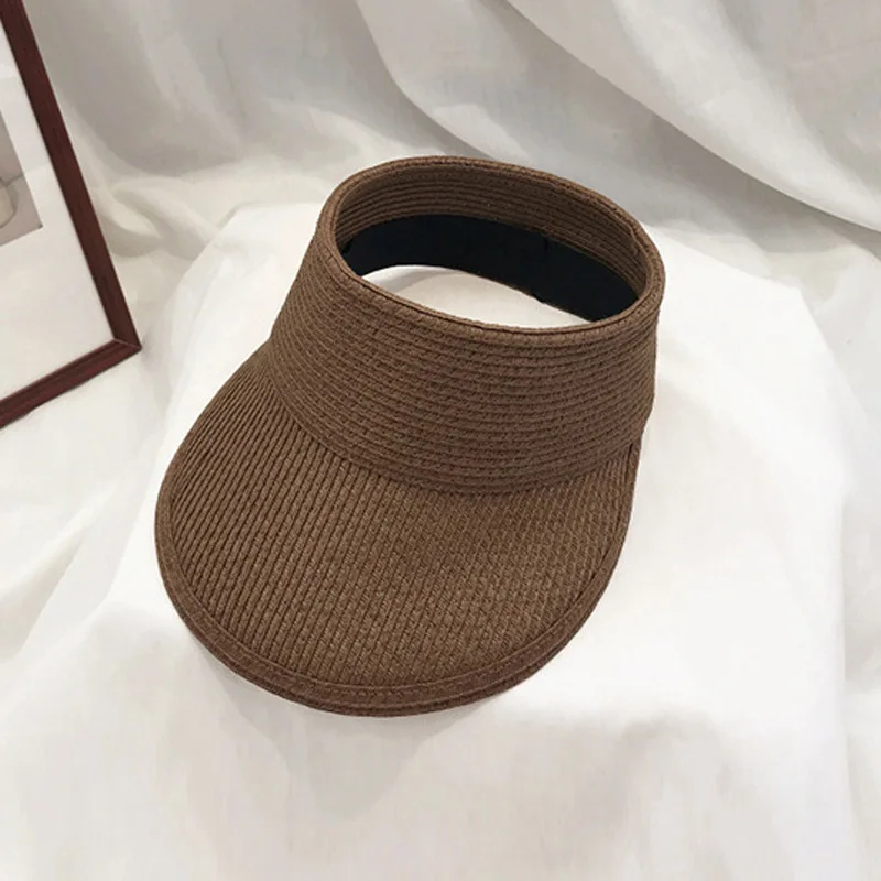 Шляпа Соломенная женская с резинкой винтажная шляпа широкими полями из атласа