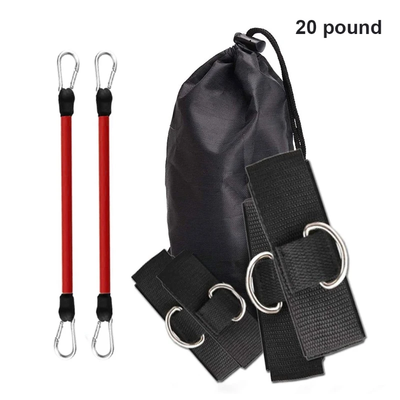 

Volleyball Training Aid Latex Resistance Band Elastic Rope Tension Loop Belt Set