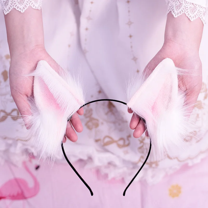 Новинка обруч для волос MMGG ручной работы с волками имитация искусственной кожи