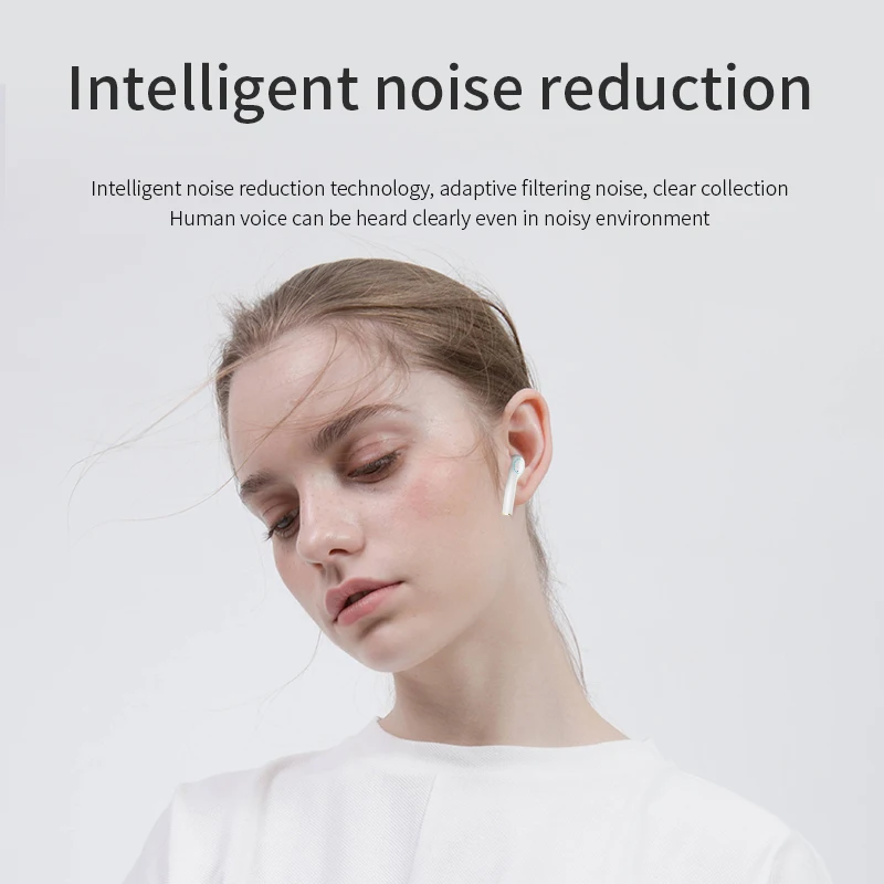 

bluetooth headset inalambrico in-ear binaural with charging compartment Bilateral stereo Earbuds Smart touch for xiaomi honor