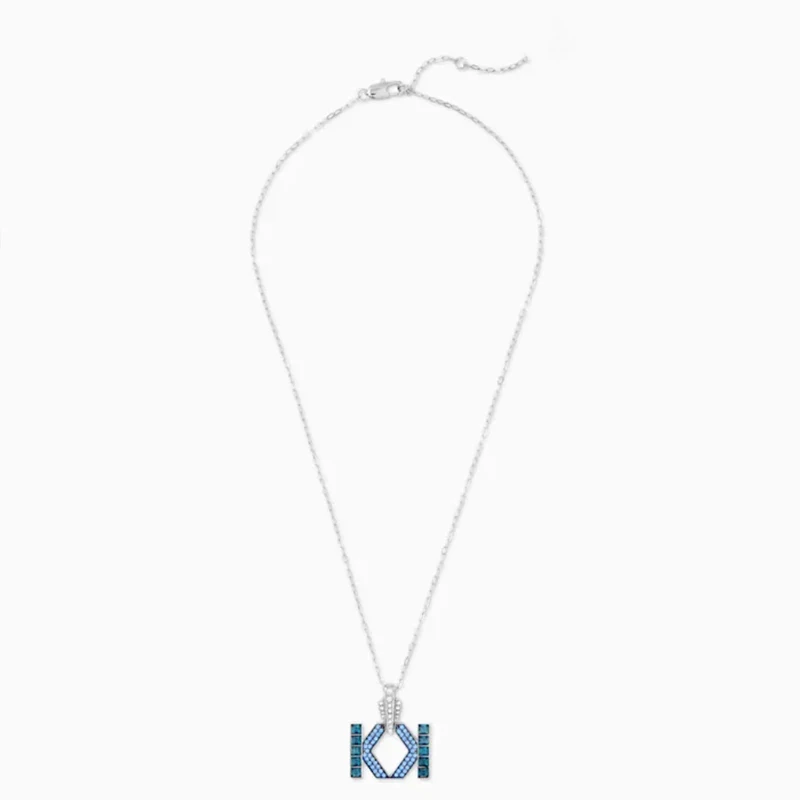 

SWA 2020 New Popular Blue Crystal Necklace, Exquisite And High-quality Jewelry Is The Most Romantic Birthday Gift For Couples