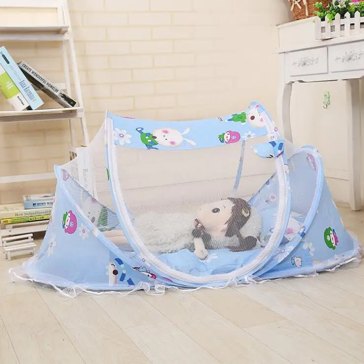 Ультратонкая летняя москитная сетка для детей портативная складная детская