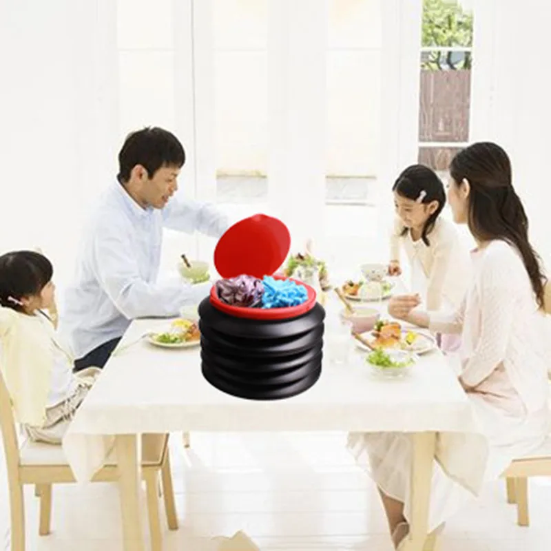 Портативное автомобильное складное ведро 4 л автомобильные аксессуары складная