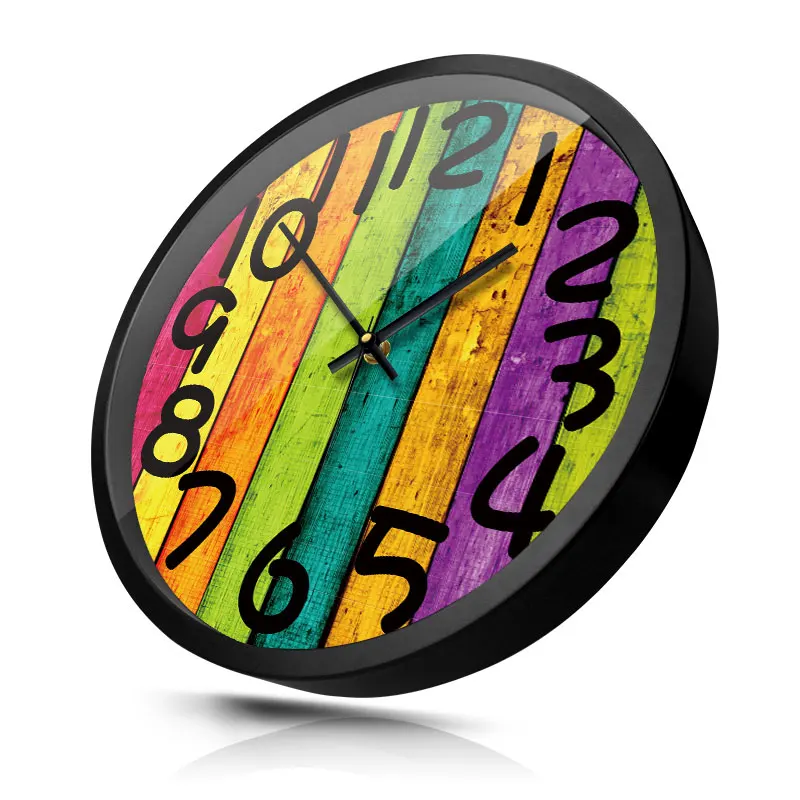 Современные настенные часы домашний Декор большие металлические для гостиной