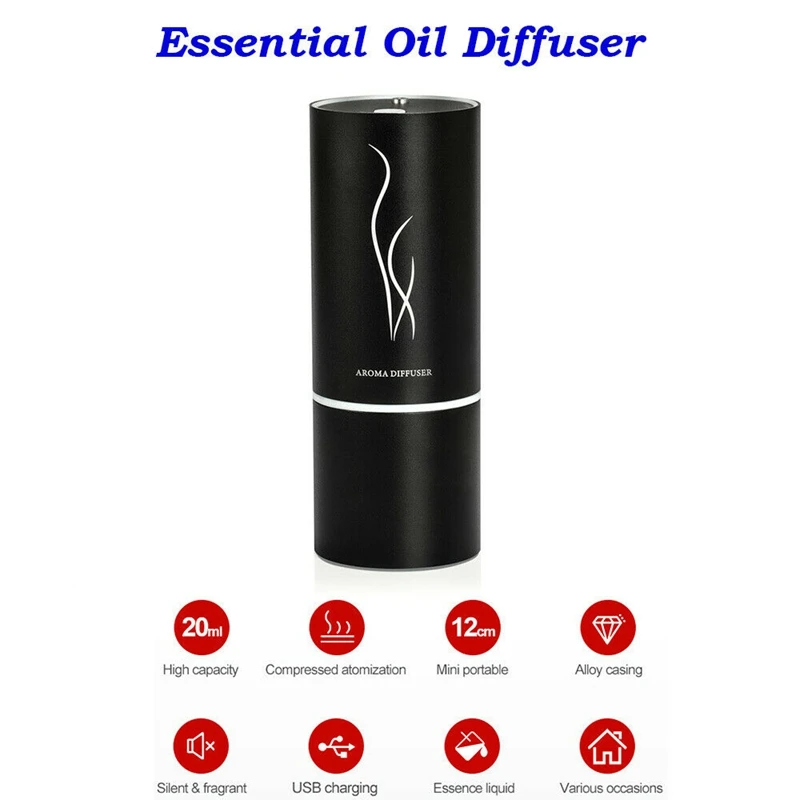 Электронный Ароматический диффузор очиститель воздуха мини автомобильный