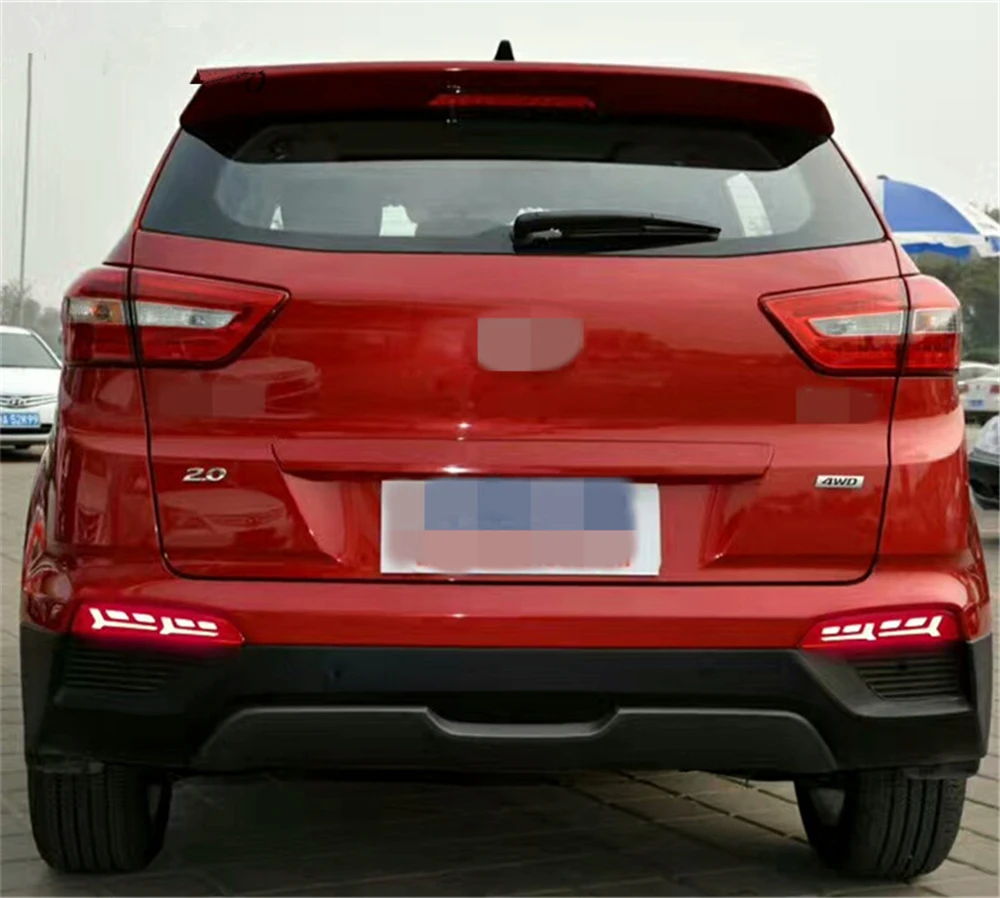2 шт. Светодиодный отражатель CSGJMY для Hyundai Creta IX25 2014-2017 задние тормозные огни