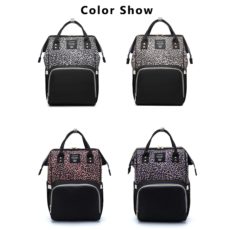 Сумка для подгузников Lequeen женские дорожные рюкзаки мам вместительная сумка