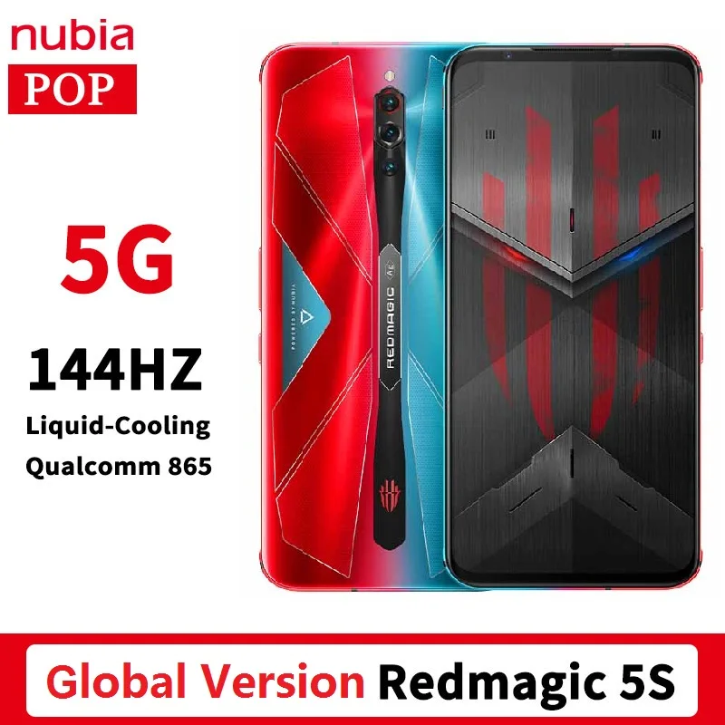 Оптовая продажа глобальная версия мобильный телефон Nubia Red magic 5S игровой Redmagic