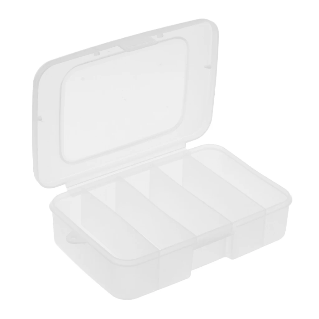 5 отсеков водонепроницаемая рыболовная приманка крючок Ящик для