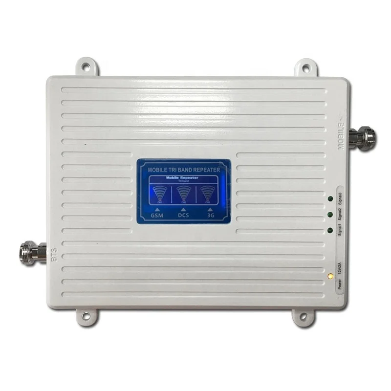 Усилитель сигнала мобильного телефона трехдиапазонный 900/1800/2100 | Мобильные