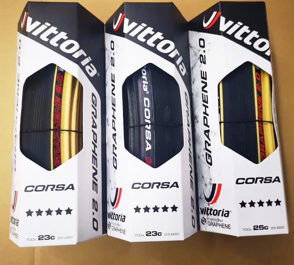 Vittoria Corsa compencia grafeno 2 0x700 23C/25C/28C Tan 320 TPI 700C Cycing carretera bicleta neumatico de la bicicleta | Спорт и