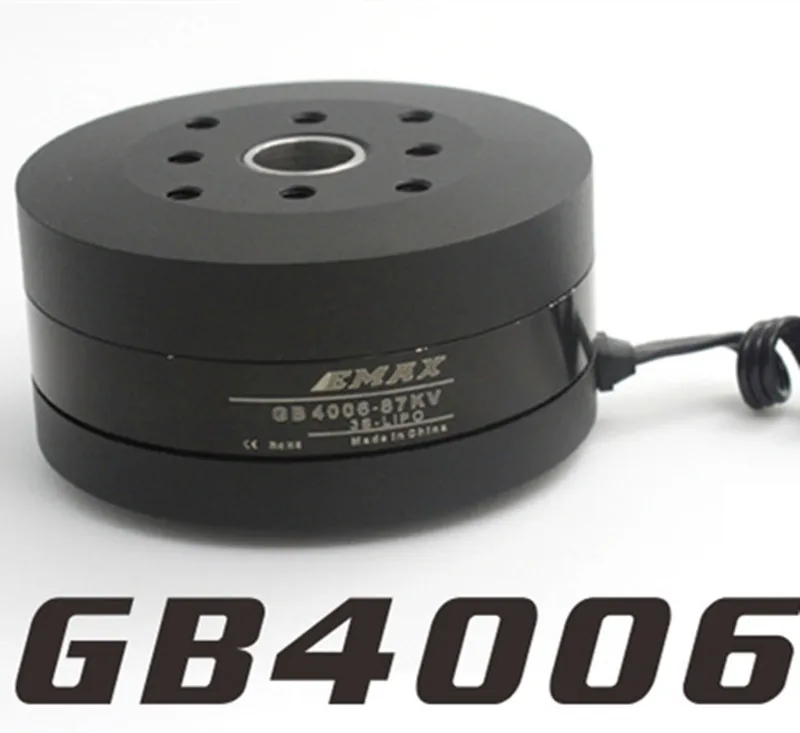 1 шт. бесщеточный двигатель GB4006 87kv для EMAX Camera Mount Gimbal 3S LiPO GB Motor | Игрушки и хобби