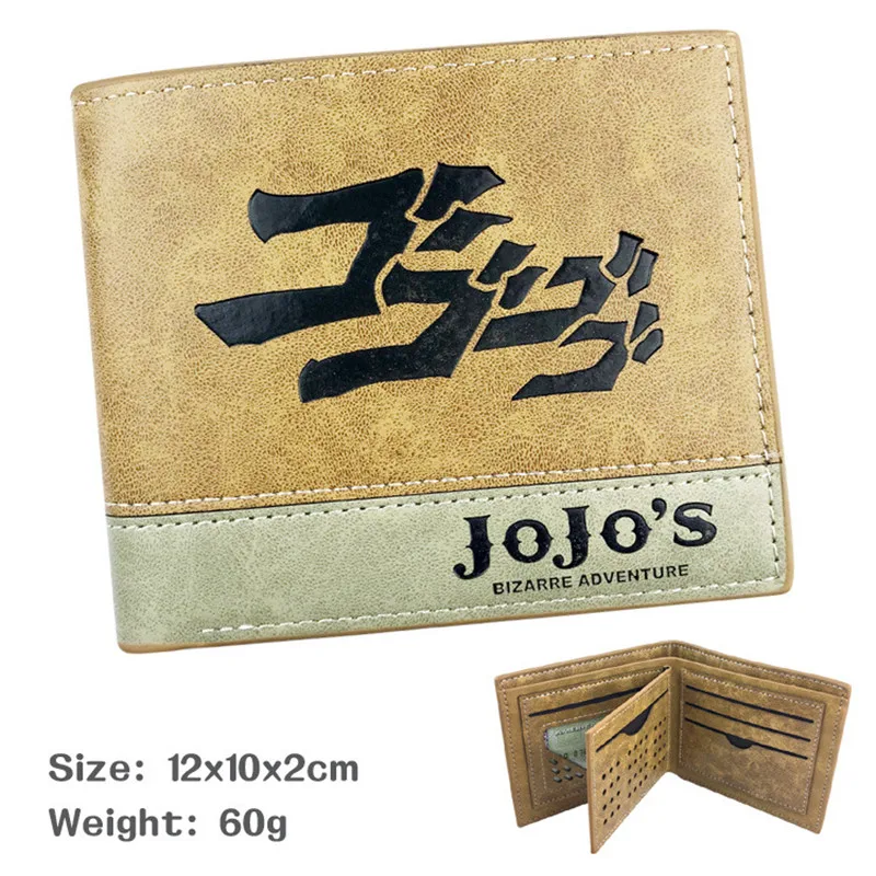 Аниме JoJo Jojo странные приключения бумажник Леоне abbacchio кошелек на Хэллоуин для