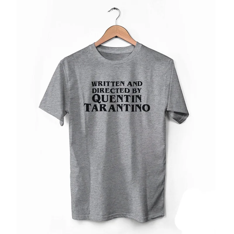 Футболка с надписью Квентина Тарантино женские хипстерские Забавные футболки