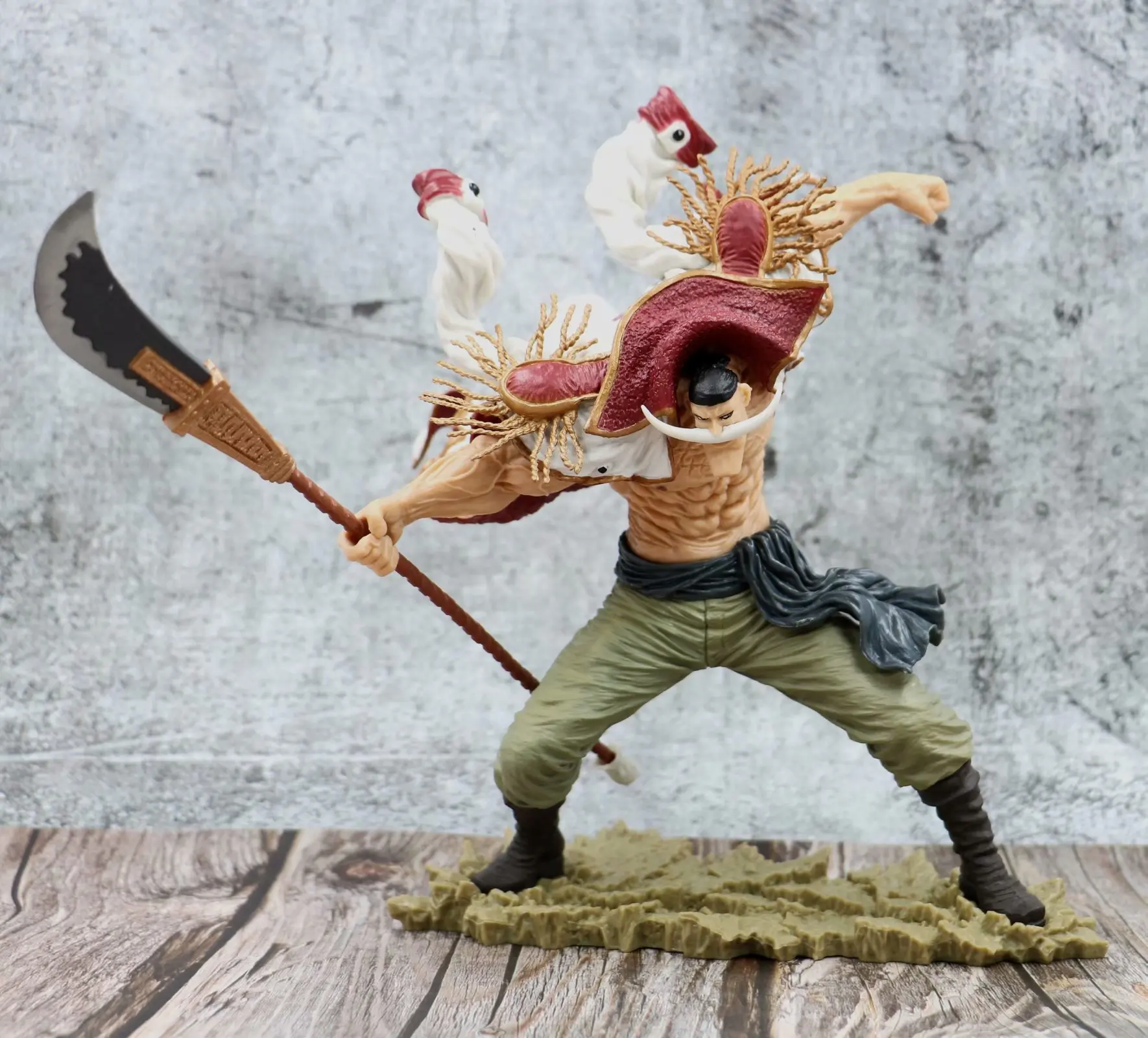 

Anime One Piece SCultures the TAG Team Edward Newgate 20th Figure Statue One Piece White Beard Figure Collectible Model Toy