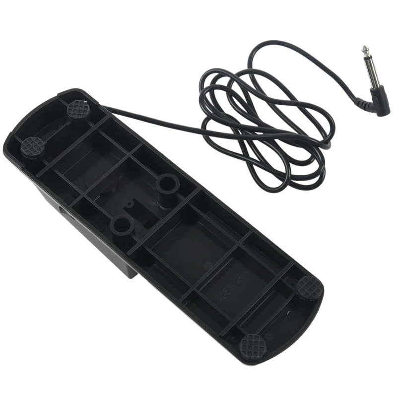 

Electric Piano Sustain Damper Pedal Keyboard Instrument Organ Sustain Pedal Silver