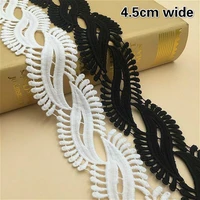 exquisite water soluble embroidery lace barcode diy ms clothing dress trend striped cuff collar hat convenient sewing material