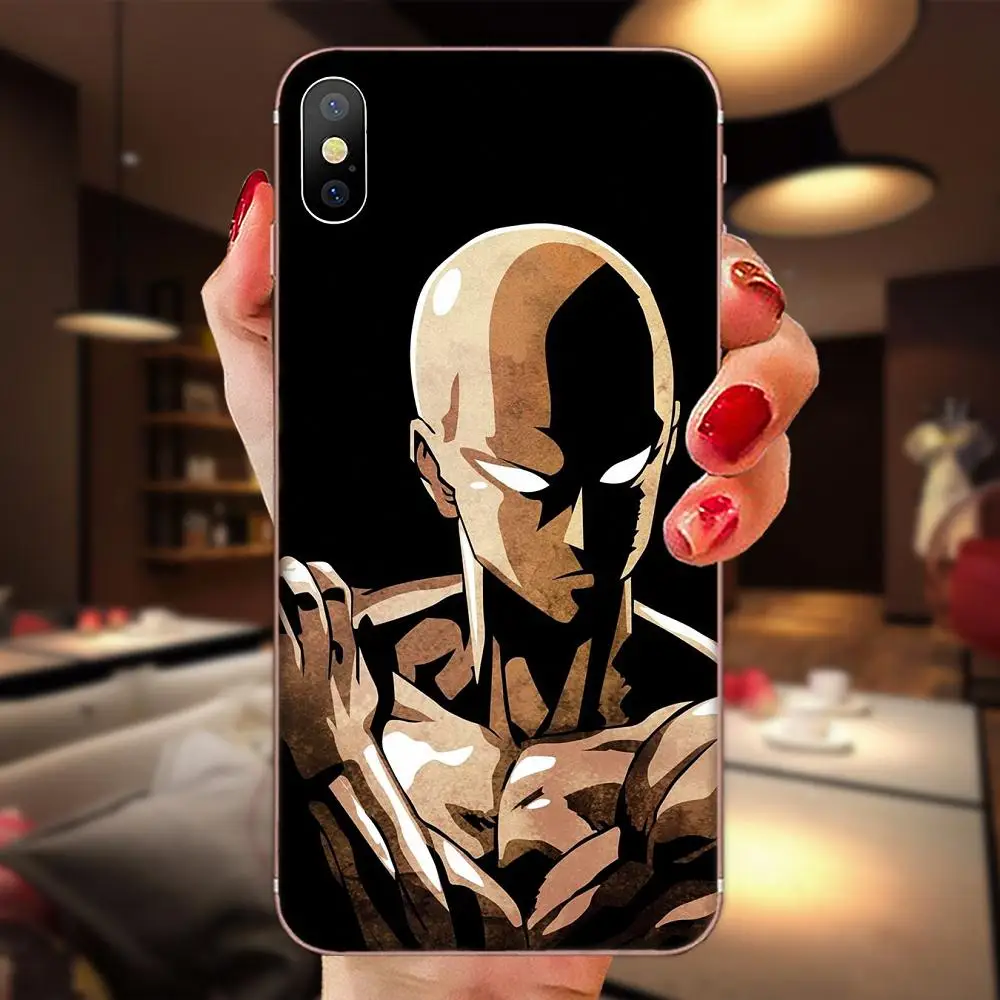 Силиконовые чехлы для sony Xperia Z Z1 Z2 Z3 Z4 Z5 compact Mini M2 M4 M5 T3 E3 E5 XA XA1 XZ Premium Аниме One Punch Man |