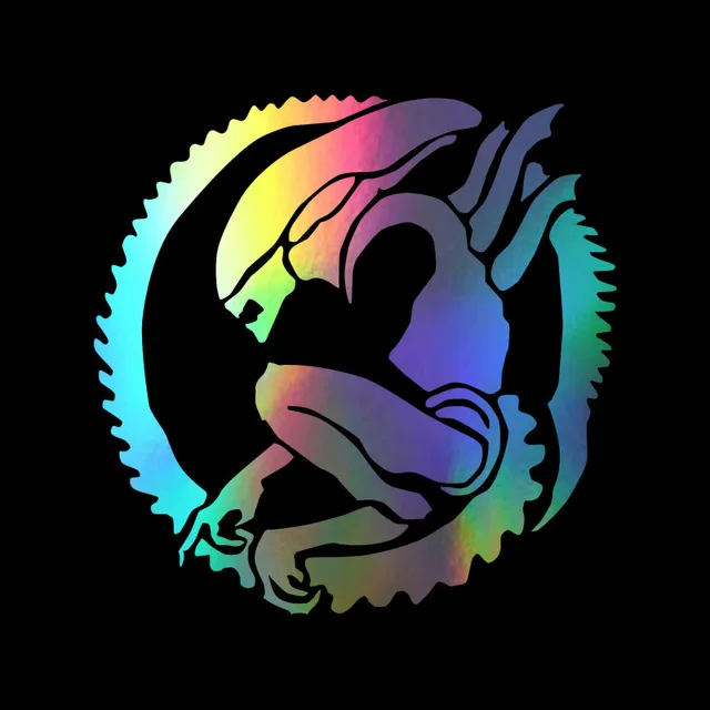 

Alien Fashion Car Sticker Windshield Bumper Motorcycle Decoration Decals Car Styling High Quality KK Vinyl Cover Scratches PVC