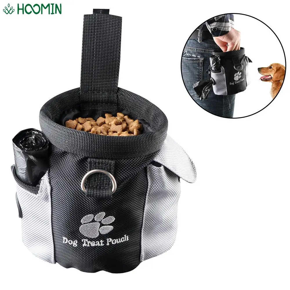 

Dog Treat Drawstring Pouch Puppy Training Waist Bag Pet Products Pet Toys Food Poop Bag