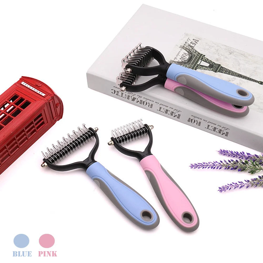 Расческа-триммер для собак и кошек съемная | Дом сад