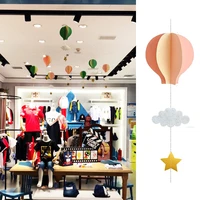 4pcs hot air balloon decoration shopping mall kindergarten scene pendant decoration valentines day party decoration decoration