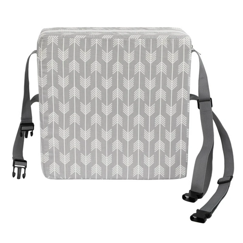 

Портативная детская подушка для высоких стульев, регулируемый съемный моющийся утолщенный спонж для путешествий, столовой