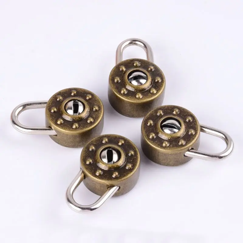 Mini Padlock Small Luggage Box Key Lock with Bag Suitcase Decor Accessories Home Improvement Hardware |