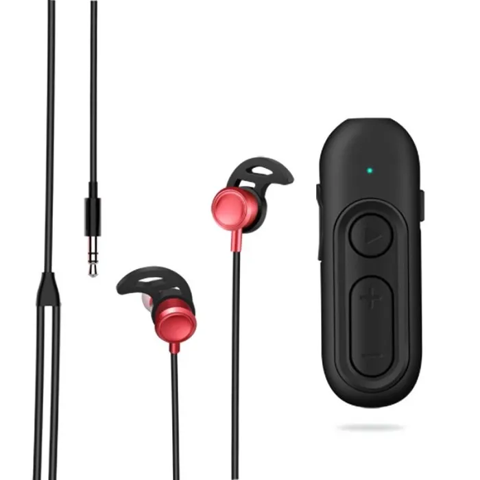 Нагрудный зажим Bluetooth гарнитура приемник Спорт стерео Водонепроницаемый Многофункциональный портативный приемник GK8899