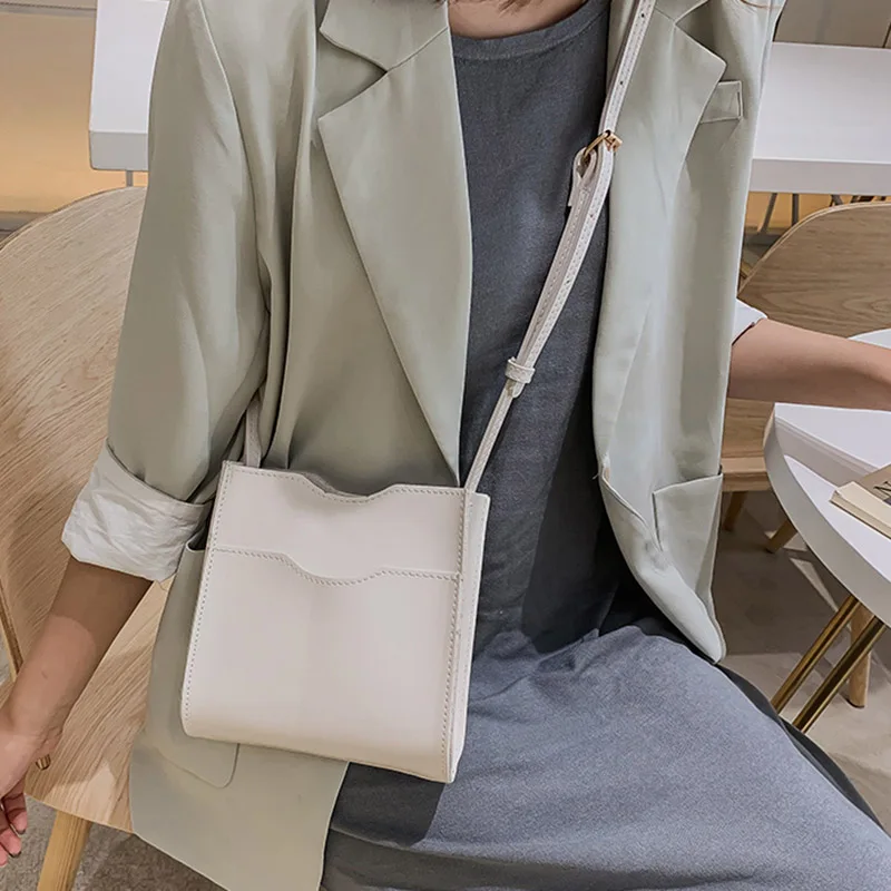 Женская сумка-кошелек для монет простая повседневная сумка через плечо