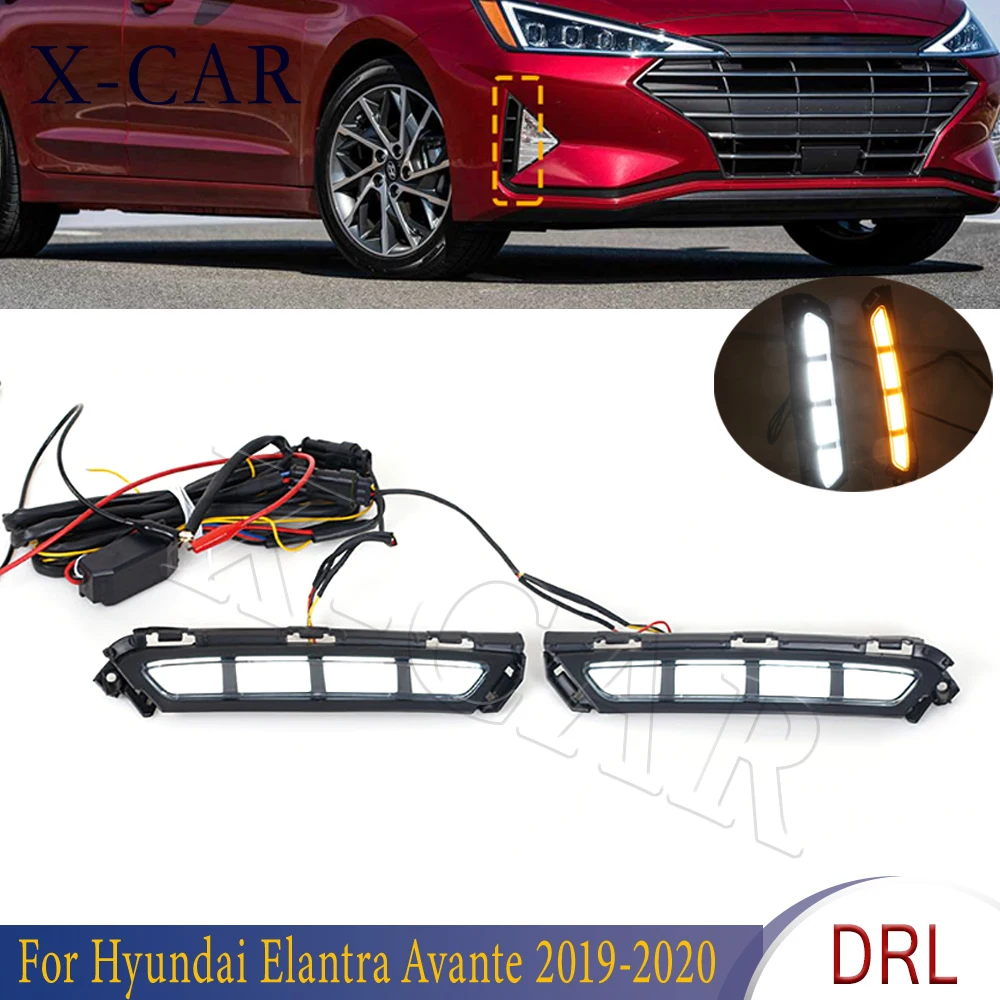 Дневные ходовые огни для Hyundai Elantra Avante 2019-2020 1 пара | Автомобили и мотоциклы