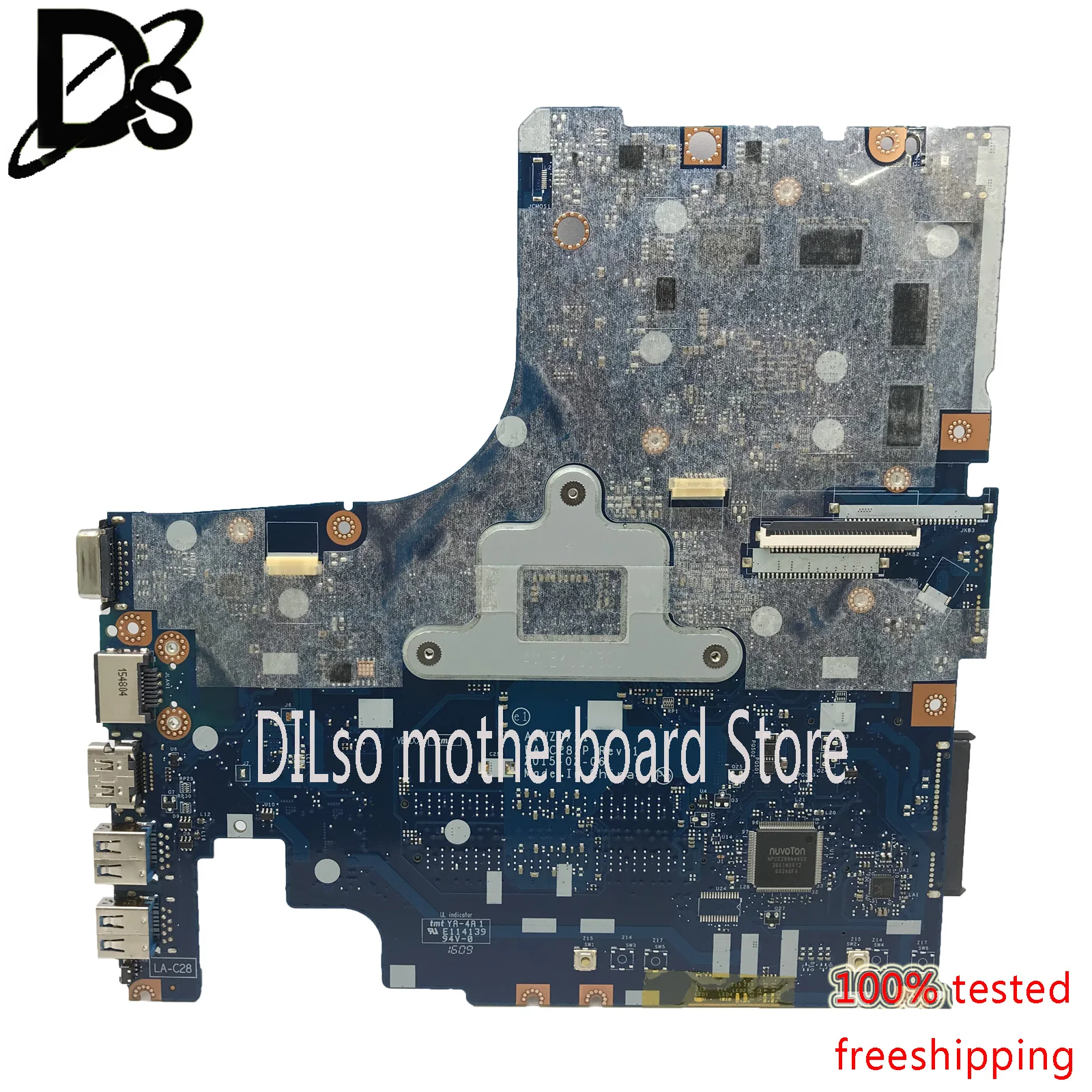 Verkaufen KEFU AIWZ0/Z1 LA-C282P Motherboard Für Lenovo Z51-70 Y50C XIAOXIN V4000 Notebook Motherboard CPU I5 5200U R9 M375 100% Test Arbeit